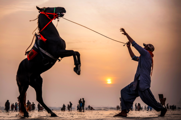 Ciągnięte Siodło (扳鞍, Pulling Saddle)